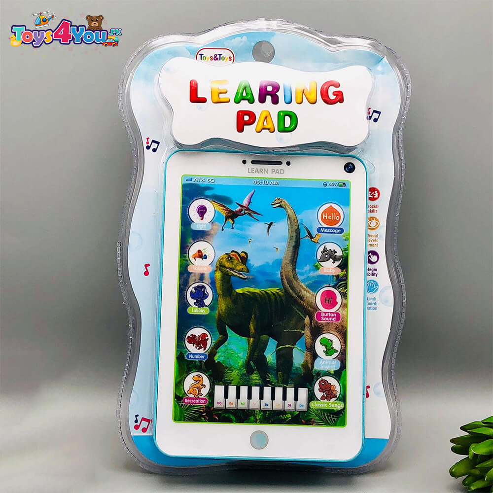 SMART & INTERACTIVE LEARNING PAD WITH LIGHTS & SOUND TOY