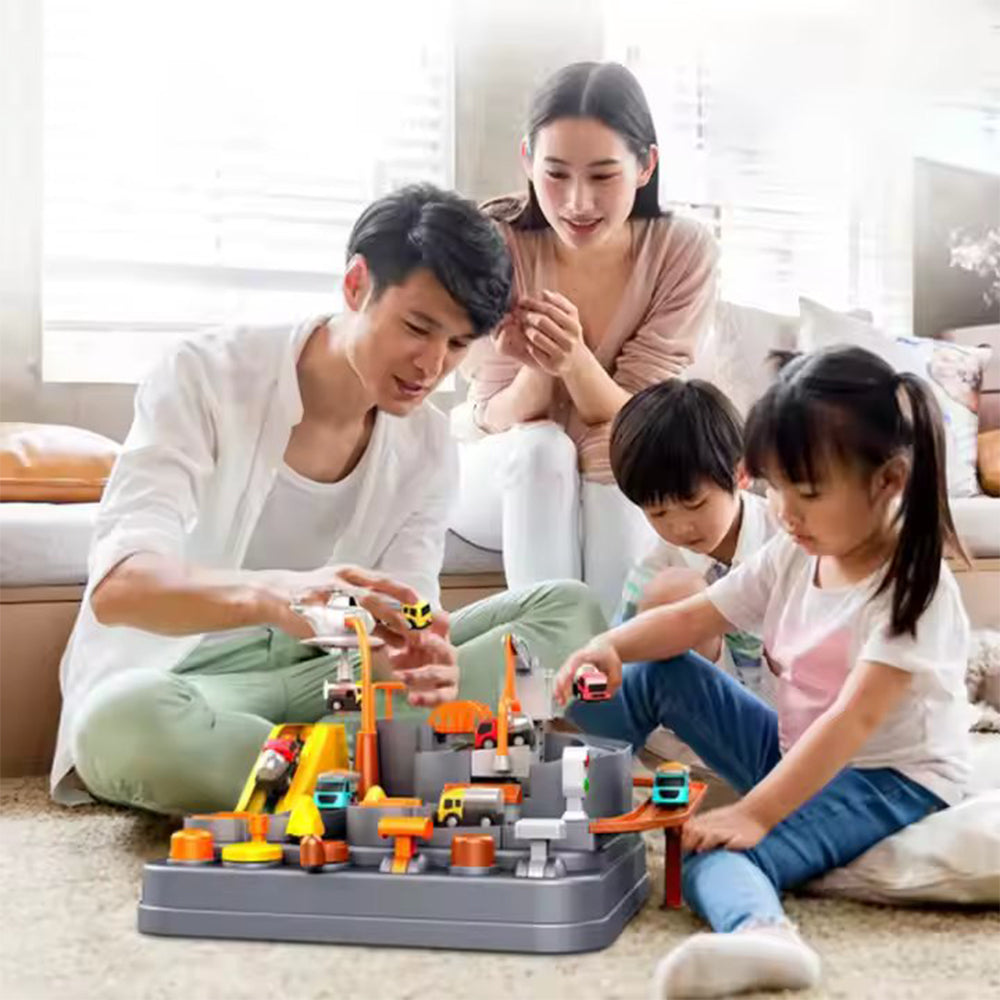 EDUCATIONAL RACING RAIL CAR ADVENTURE GAME