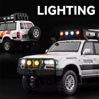 Thumbnail for 1:24 TOYOTA LAND CRUISER LC80 ALLOY DIECAST MODEL
