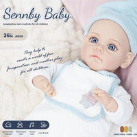 Thumbnail for SENNBY BABY COTTON BODY 14 INCH REBORN DOLL