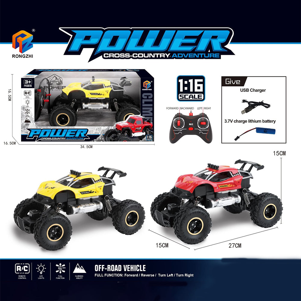 RECHARGEABLE RC JEEP FOR KIDS
