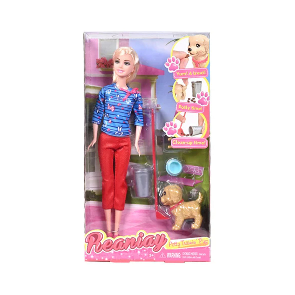 CUTE REANIAY DOLL WITH PET