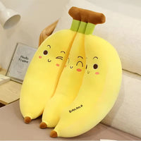 Thumbnail for CUTE PLUSH BUNCH OF BANNANA PILLOW - 25CM