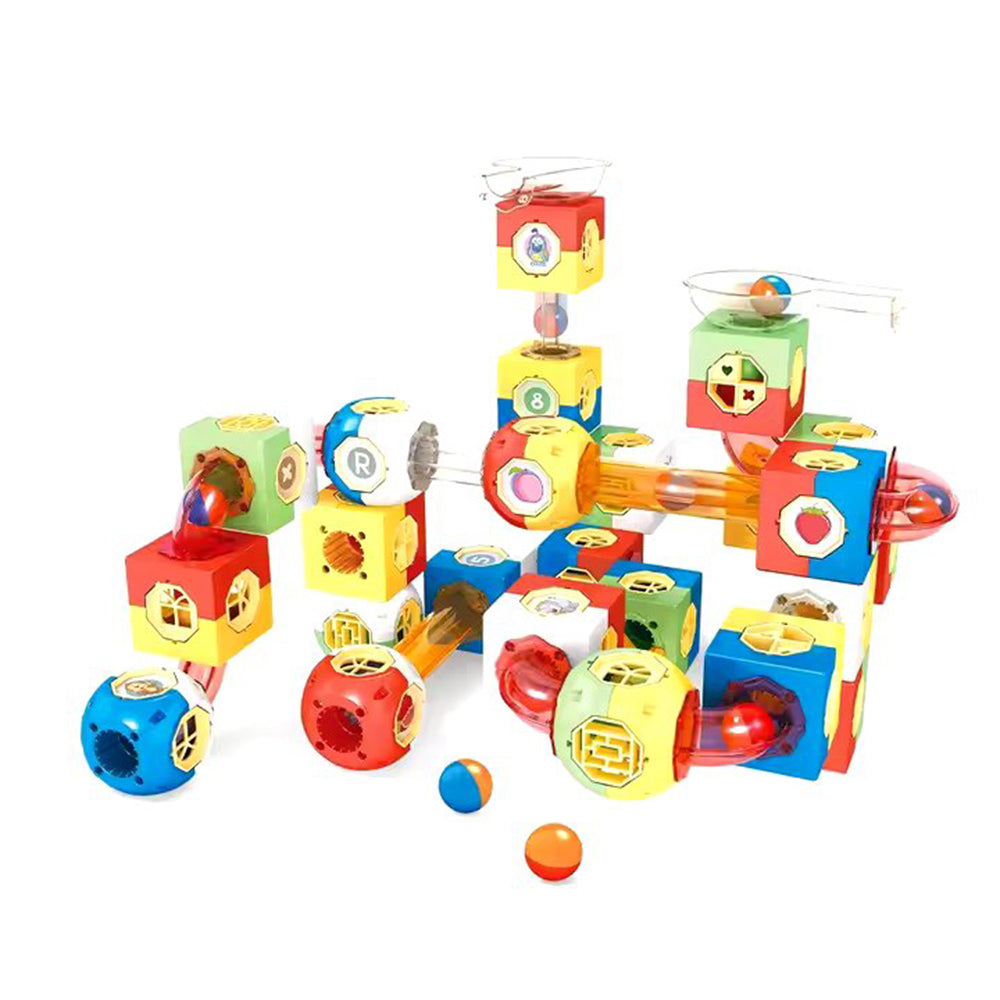 MAGIC PIPE ROLLING BALL BUILDING BLOCK