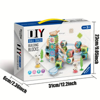 Thumbnail for DIY BALL TRACK BUILDING BLOCKS