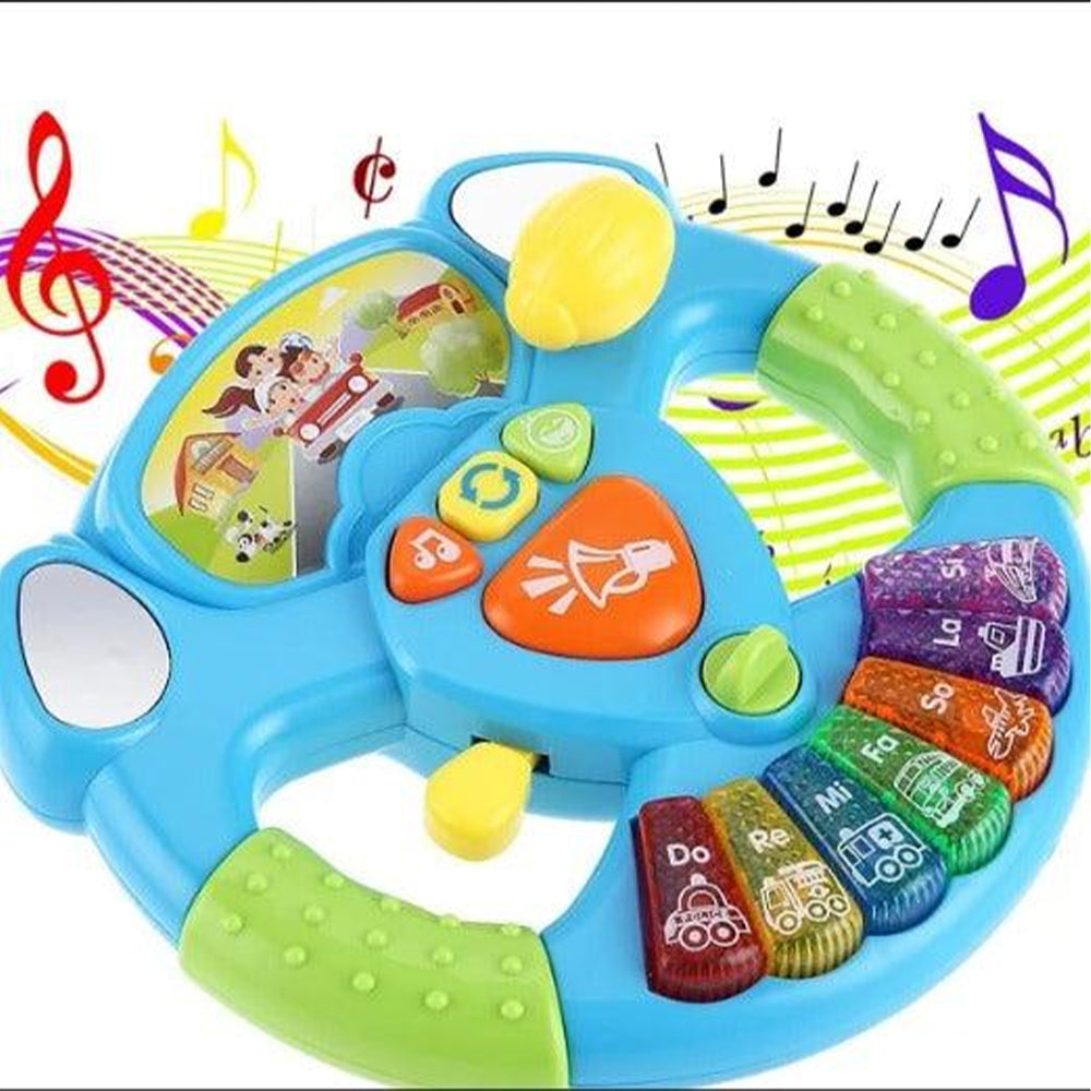 MUSICAL INTERACTIVE CAR STEERING WHEEL