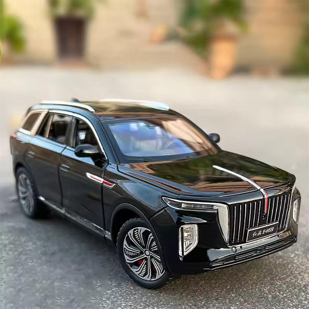 1 :24 HONGQI E-HS9 ALLOY DIECAST MODEL WITH SMOKE