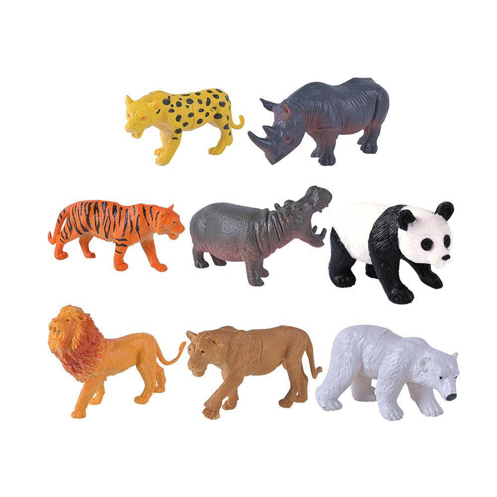 JUNGLE ANIMALS – 8 PCS