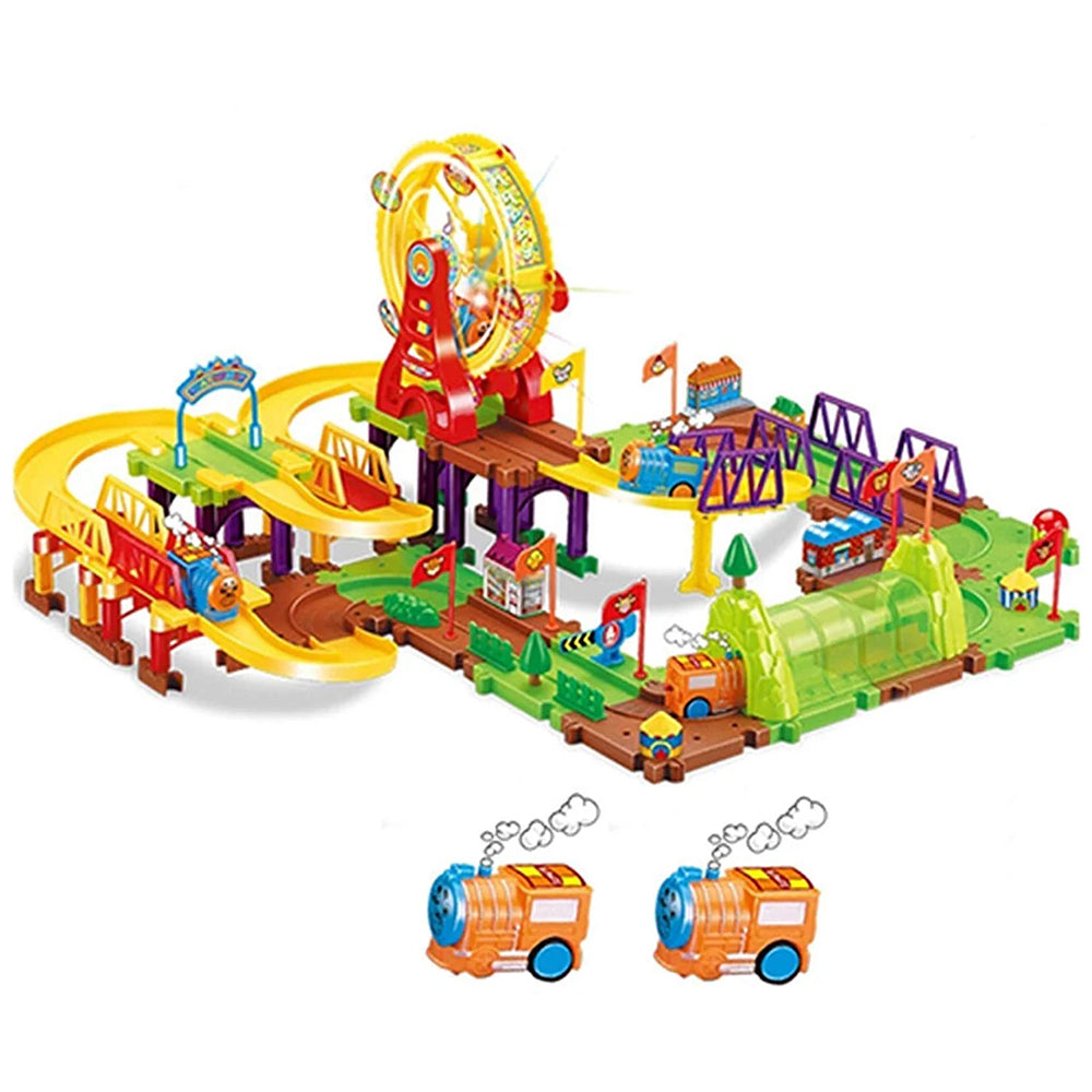 FERRIS WHEEL TRAIN PUZZLE TRACK SET - 122 PCS