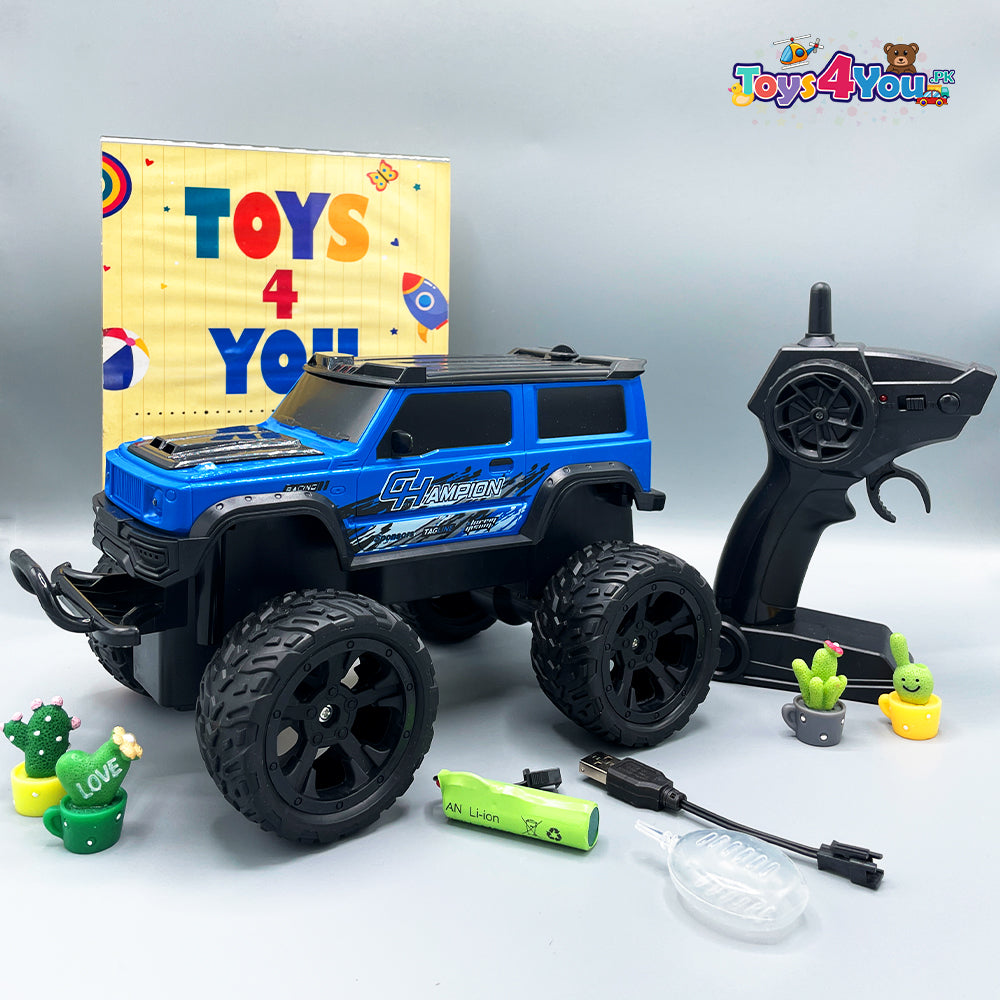 RECHARGEABLE RC & APP CONTROL SMOKE JEEP