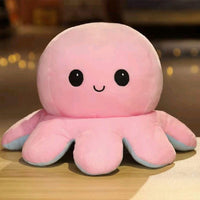 Thumbnail for CUTE REVERSIBLE OCTOPUS HAPPY & SAD PLUSH TOY