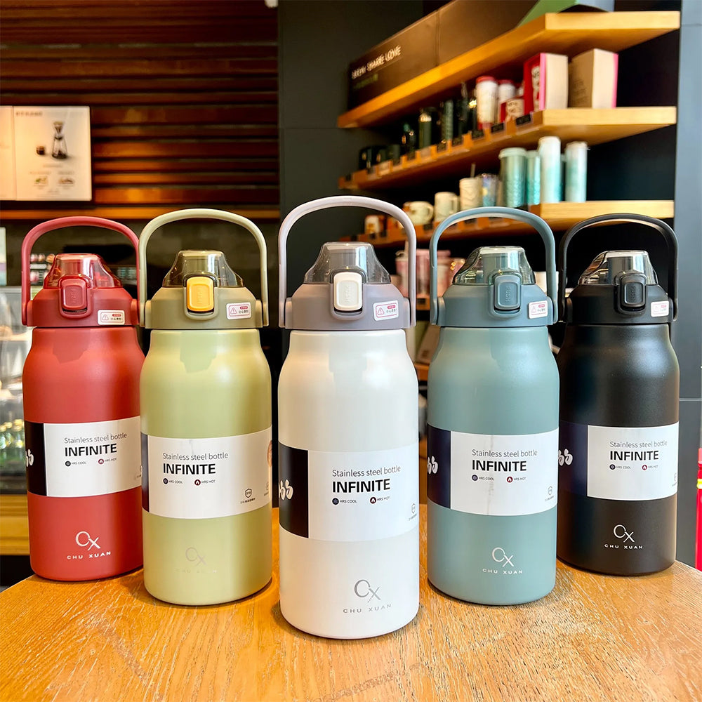 VACUUM STAINLESS STEEL WATER BOTTLE - 1300ML