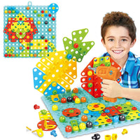 Thumbnail for 3D CREATIVE BUILDING BRICKS PUZZLE EDUCATIONAL TOY