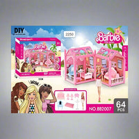 Thumbnail for KIDS DIY LOVELY ASSEMBLE DOLL SET - 64 PCS