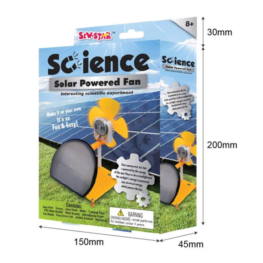 SCIENCE SOLAR POWERED FAN