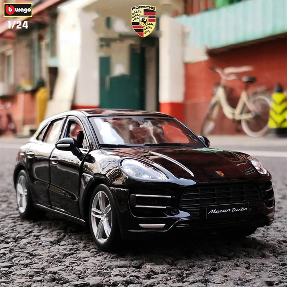 BURAGO 1:24 PORSCHE MACAN DIECAST MODEL