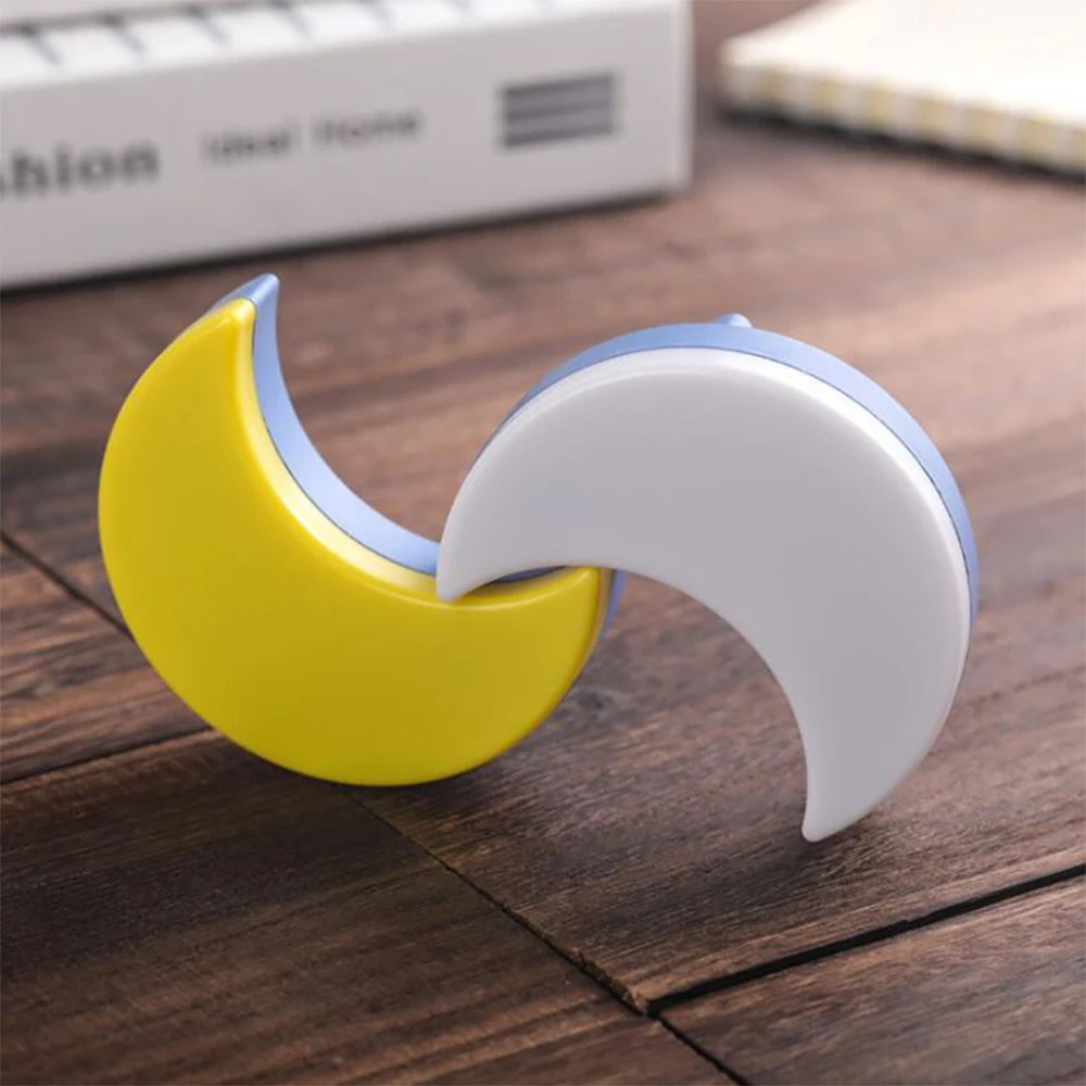 CUTE MOON LED PLUG-IN NIGHT LIGHT