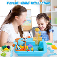 Thumbnail for 2 IN 1 DINOSAUR ELECTRIC DISHWASHER SINK PRETEND PLAY
