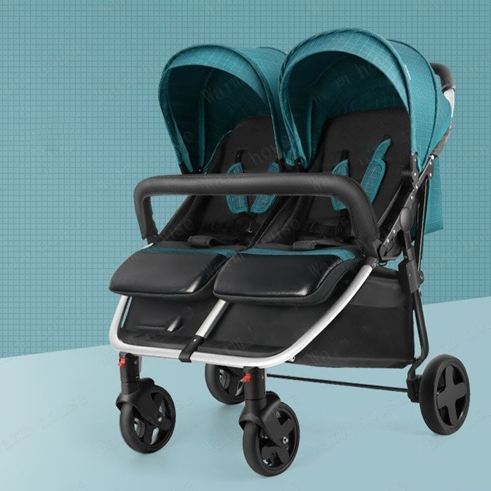 BIG SIZE TWIN BABY FOLDABLE STROLLER