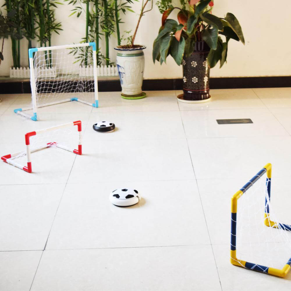 BATTERY OPERATED FOOTBALL WITH NETS