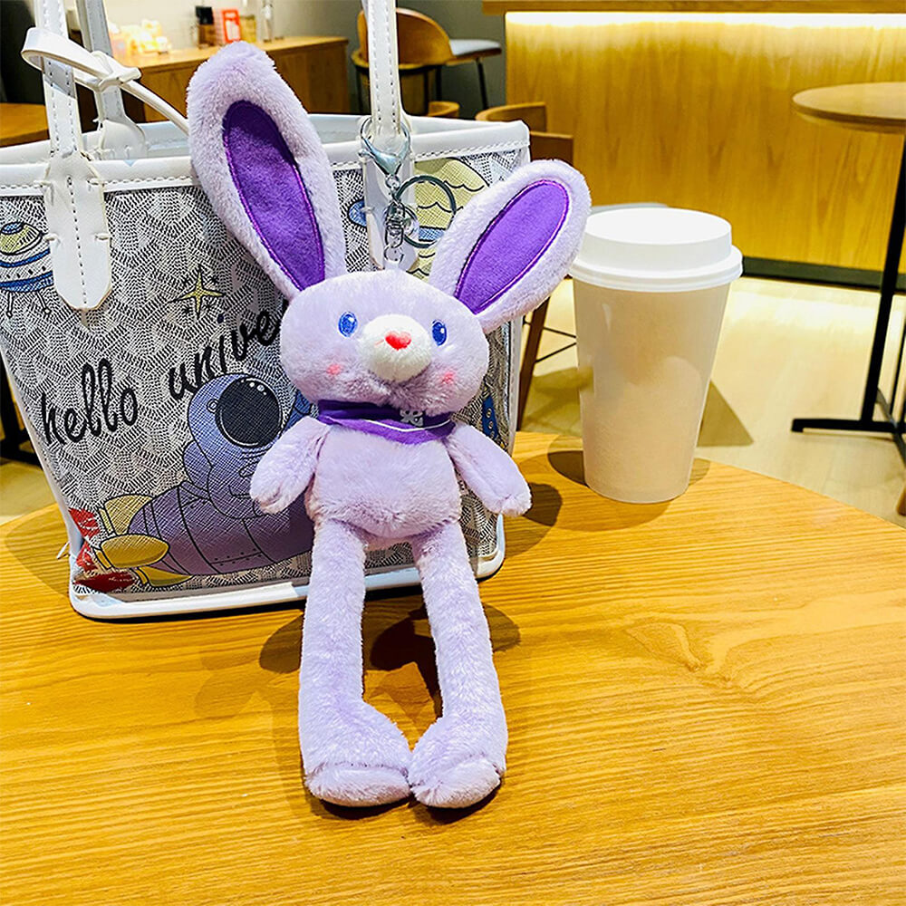 FUNNY BUNNY STRETCHABLE STUFFED TOY - 30 CM