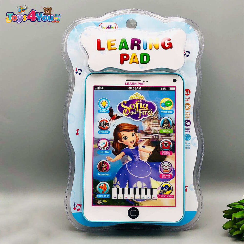 SMART & INTERACTIVE LEARNING PAD WITH LIGHTS & SOUND TOY