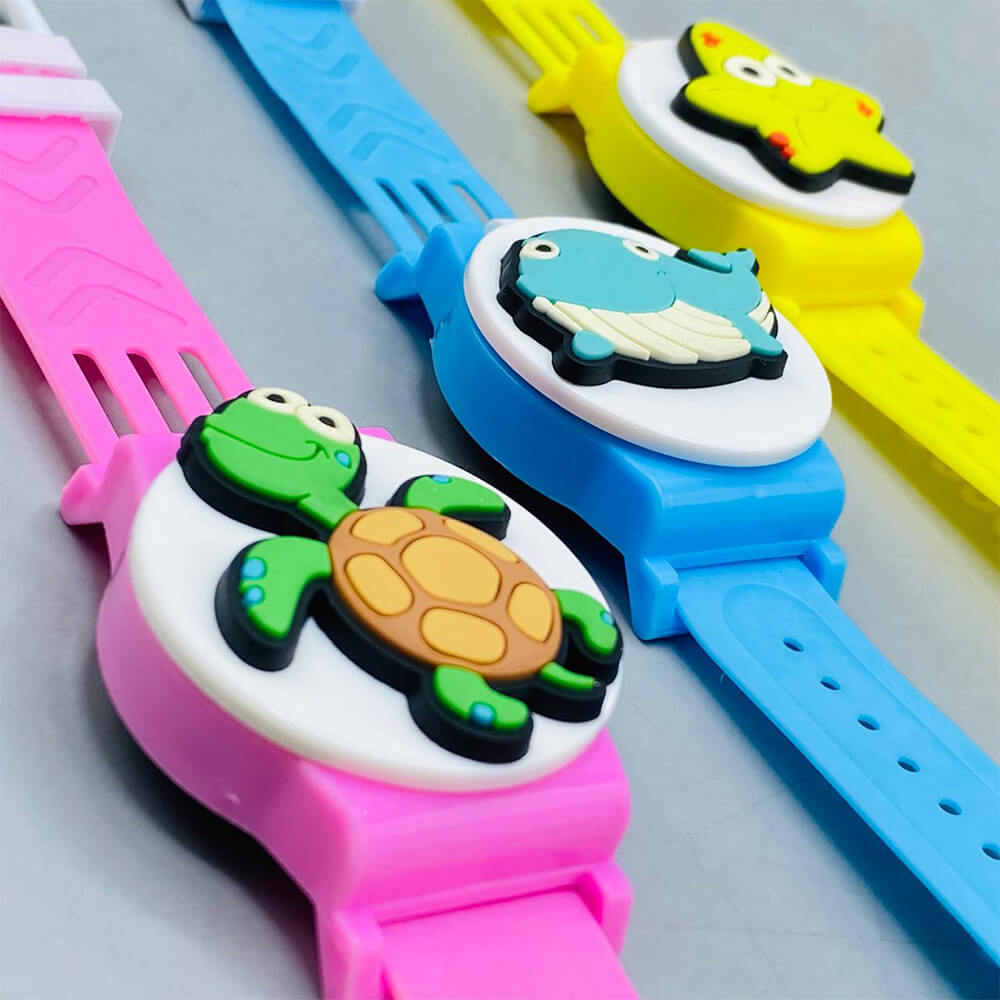 3D CARTOON WRIST WATCH (3PCS)