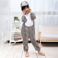 Thumbnail for KIDS LEOPARD COSTUME WITH JUMP SUIT AND HEADSET