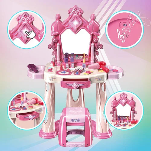 PRINCESS DRESSING TABLE WITH STOOL