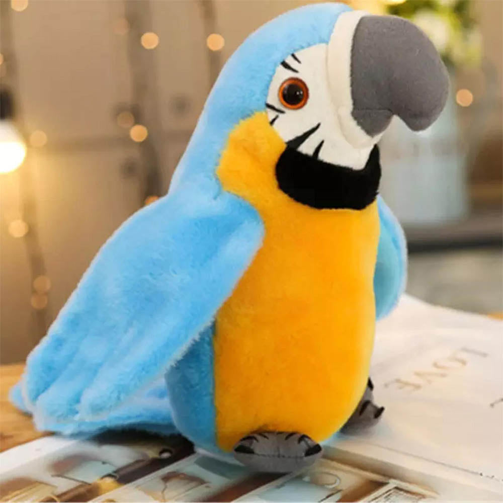 SOFT TALKING PLUSH PARROT