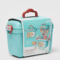 Thumbnail for GOURMET PORTABLE KITCHEN BAG FOR KIDS - SKY BLUE