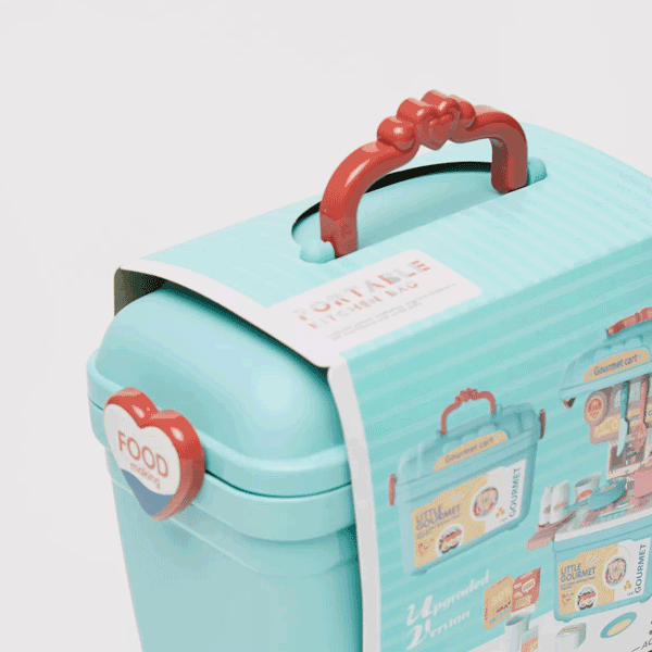 GOURMET PORTABLE KITCHEN BAG FOR KIDS - SKY BLUE