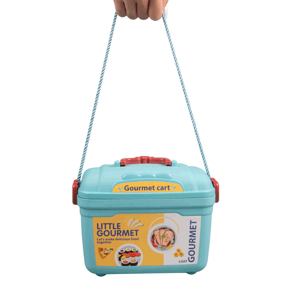 GOURMET PORTABLE KITCHEN BAG FOR KIDS - SKY BLUE