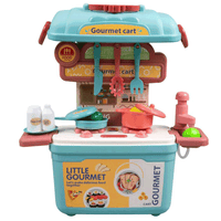 Thumbnail for GOURMET PORTABLE KITCHEN BAG FOR KIDS - SKY BLUE