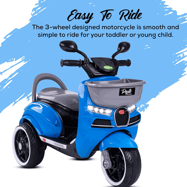 Kids battery scooty best sale