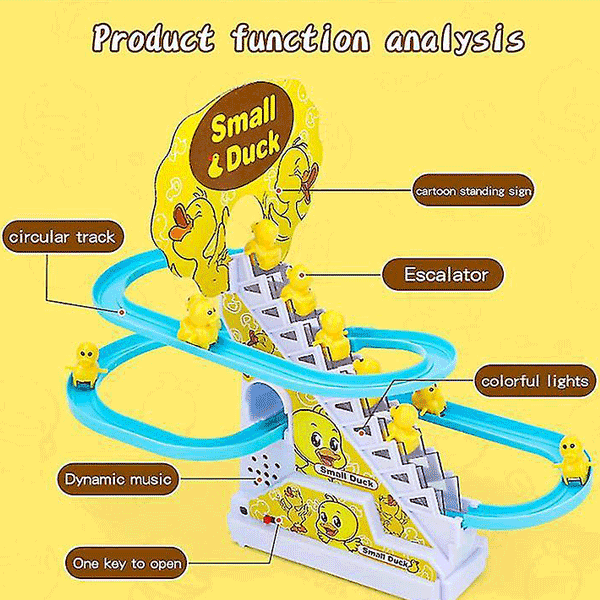 LITTLE YELLOW DUCK CLIMBING & RACE SET