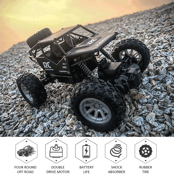 RC HIGH SPEED MINI OFF ROAD VEHICLE & ROCK CRAWLER