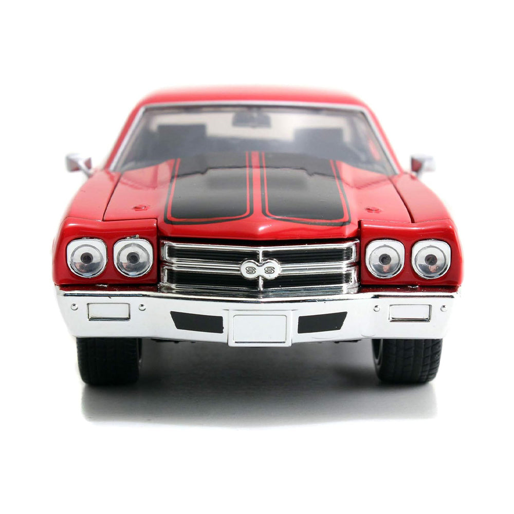 1:24 FAST AND FURIOUS  1970 CHEVY CHEVELLE SS RED