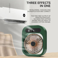 Thumbnail for PORTABLE WATER SPRAY MIST FAN