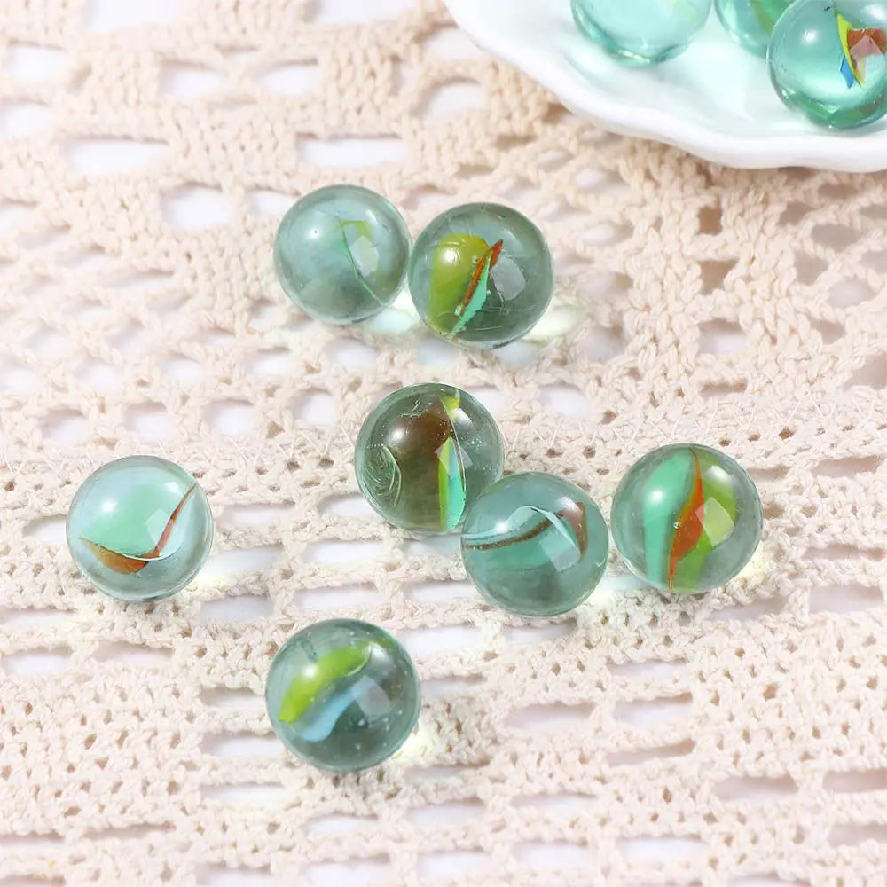 COLORFUL GLASS MARBLES BALL - 68 TO 70 PCS