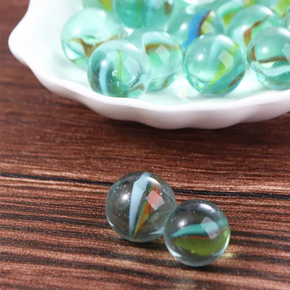 COLORFUL GLASS MARBLES BALL - 68 TO 70 PCS