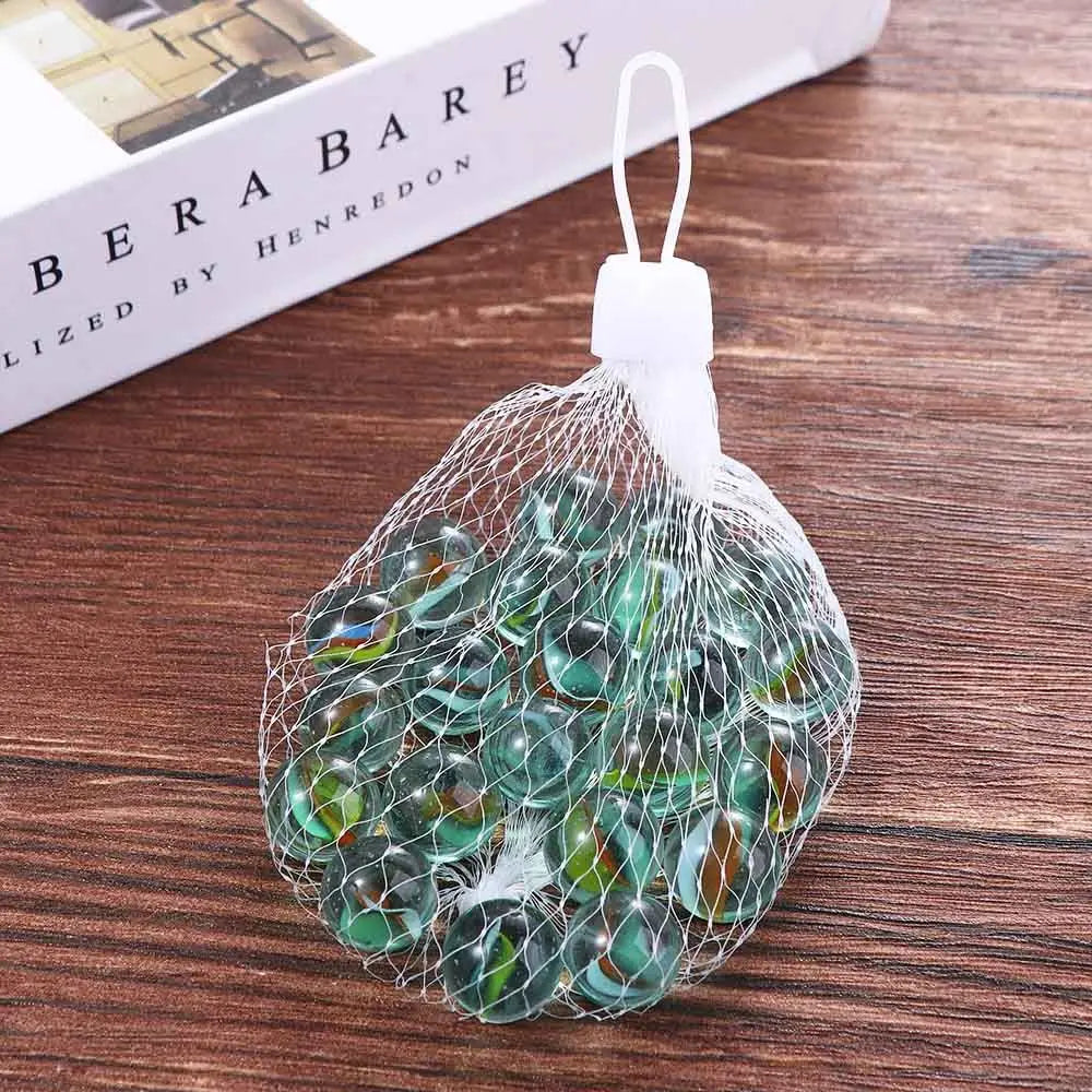 COLORFUL GLASS MARBLES BALL - 68 TO 70 PCS
