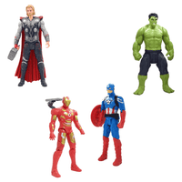 Thumbnail for MARVEL AVENGERS SUPERHERO ACTION FIGURE - 4 PCS