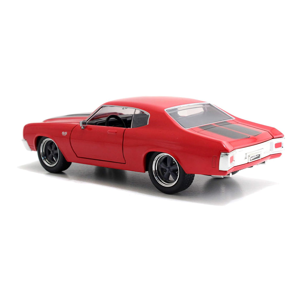 1:24 FAST AND FURIOUS  1970 CHEVY CHEVELLE SS RED