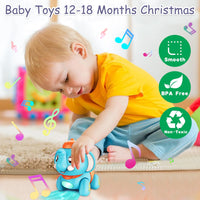 Thumbnail for MUSICAL ELEPHANT CRAWLING TOY