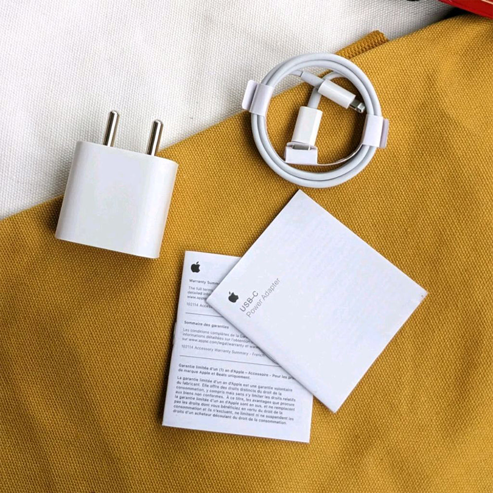 IPHONE CHARGING COMBO SET, IPHONE USB C 20W POWER ADAPTER, IPHONE USB C TO LIGHTNING