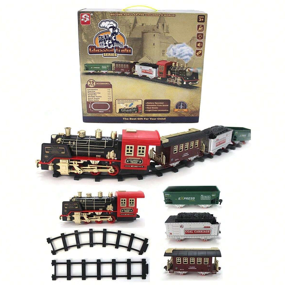 VINTAGE SMOKE TRAIN SET