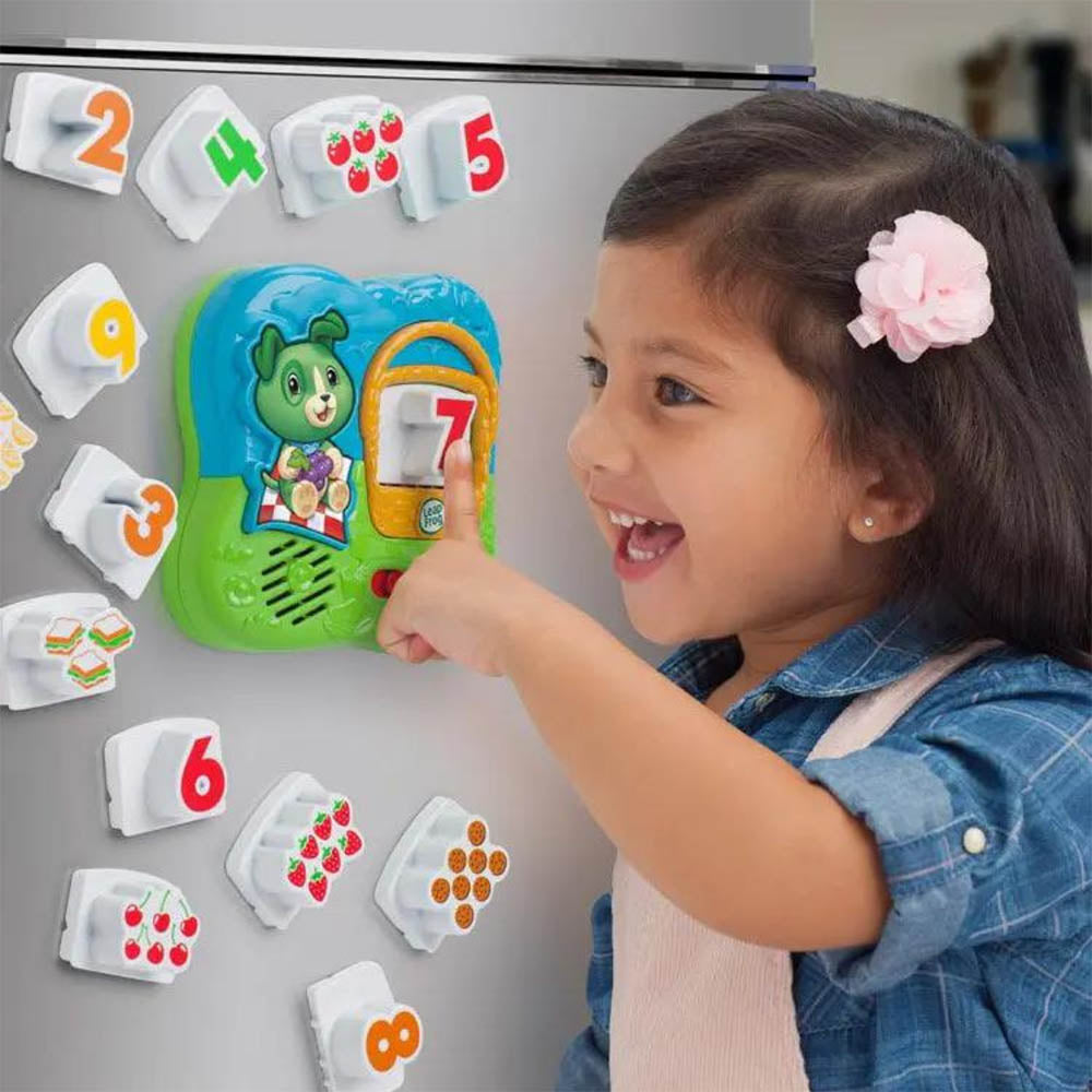 LEAP FROG FRIDGE NUMBERS MAGNETIC SET