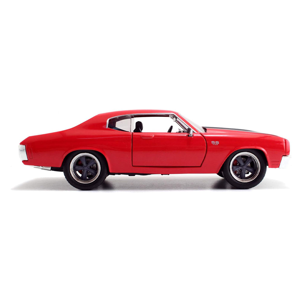 1:24 FAST AND FURIOUS  1970 CHEVY CHEVELLE SS RED