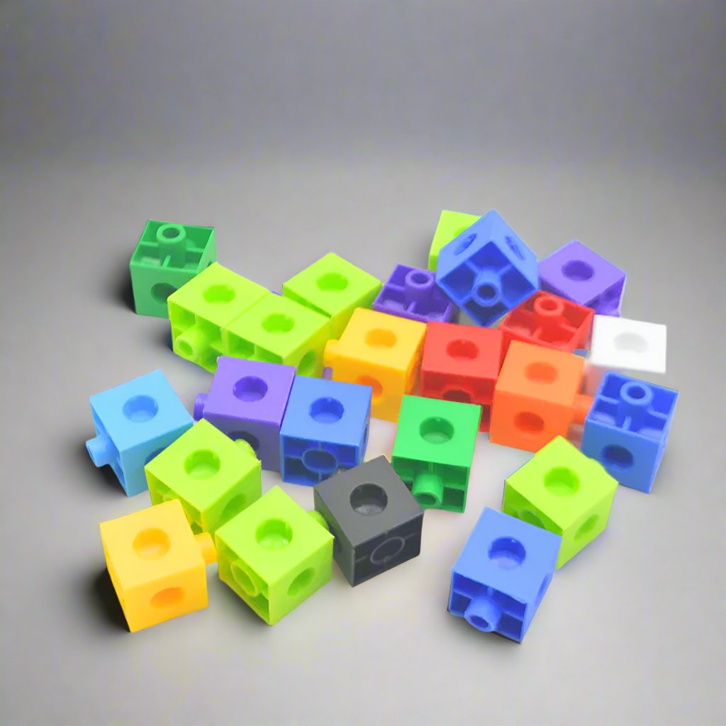 MULTI-COLOR BUILDING BLOCKS - 50 PC